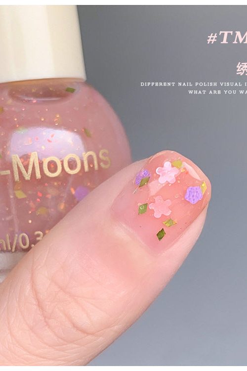 Sweet Glitter Nail Polish