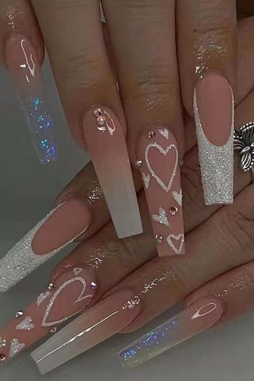 【Z296】 Wearable Nails Finished Manicure